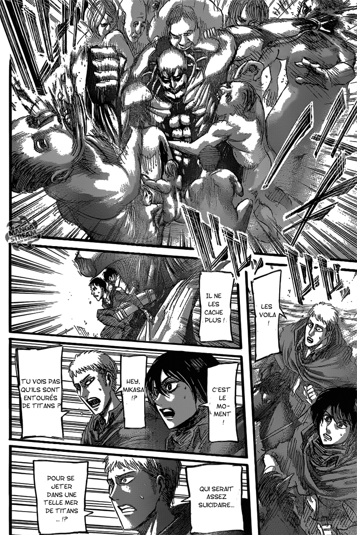 Lecture en ligne Shingeki No Kyojin 49 page 17