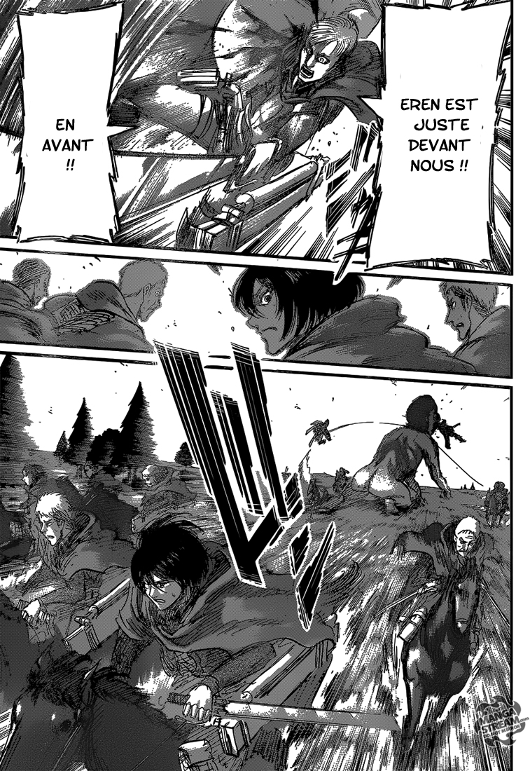 Lecture en ligne Shingeki No Kyojin 49 page 22
