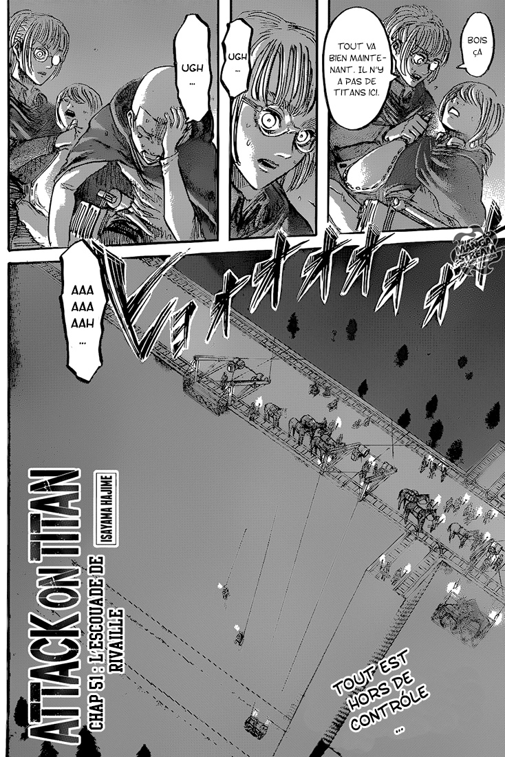 Lecture en ligne Shingeki No Kyojin 51 page 3