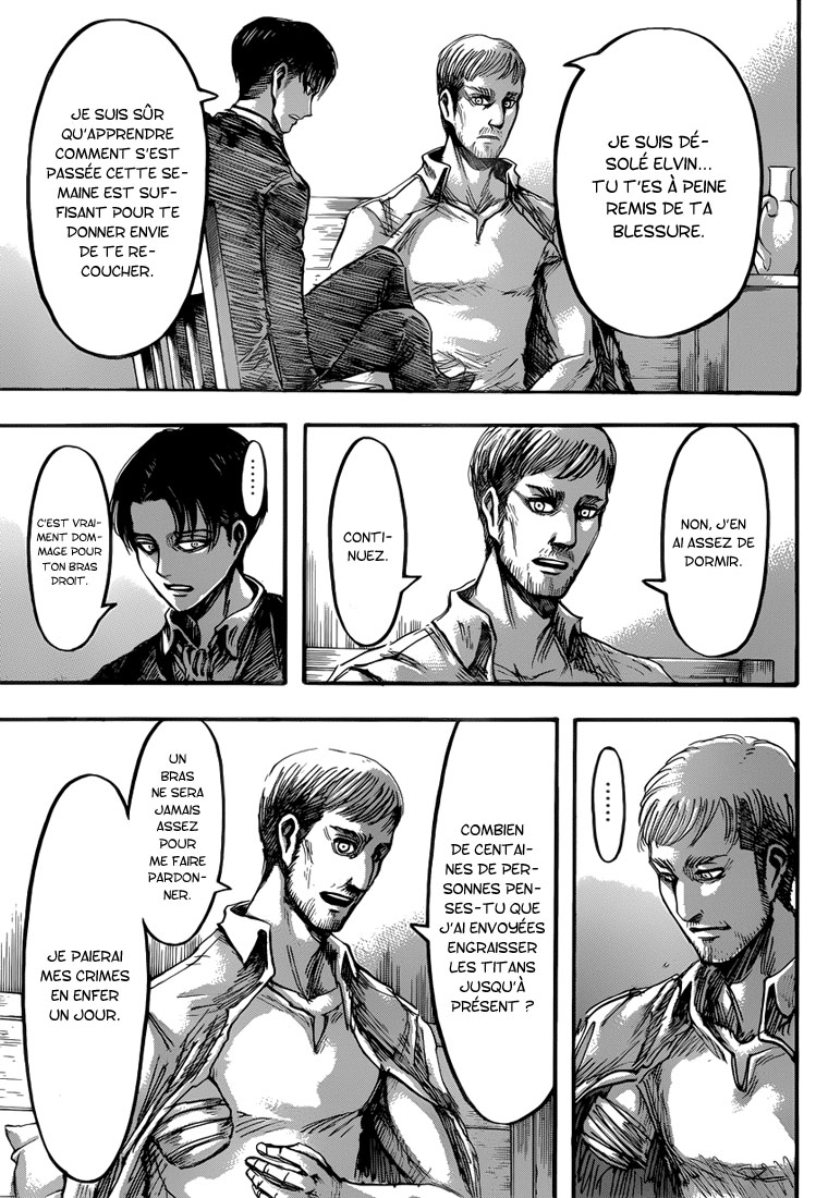 Lecture en ligne Shingeki No Kyojin 51 page 22