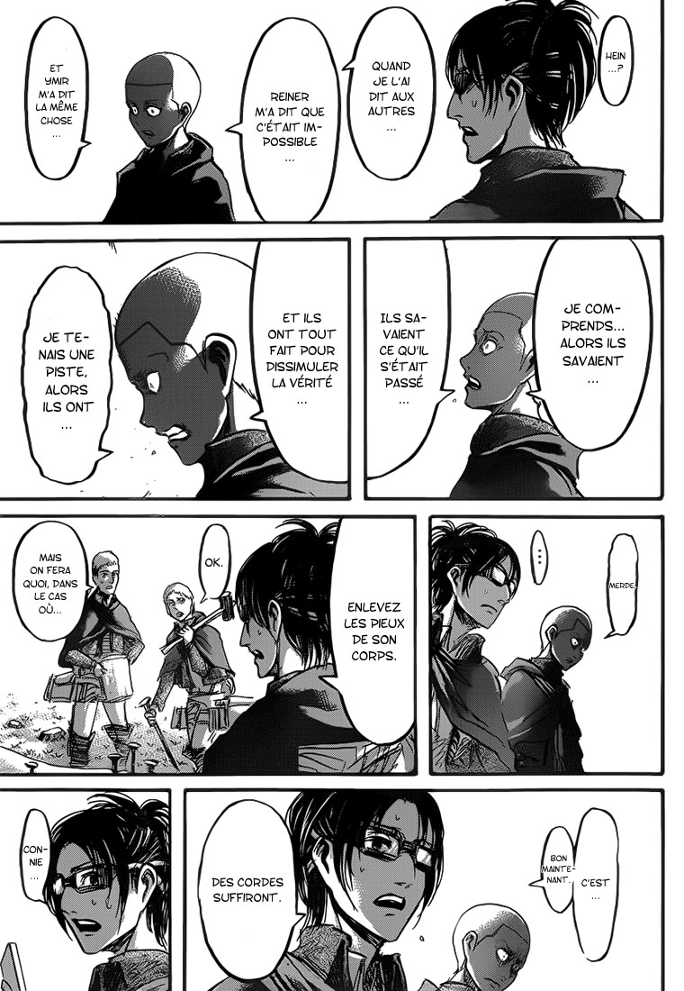 Lecture en ligne Shingeki No Kyojin 51 page 30