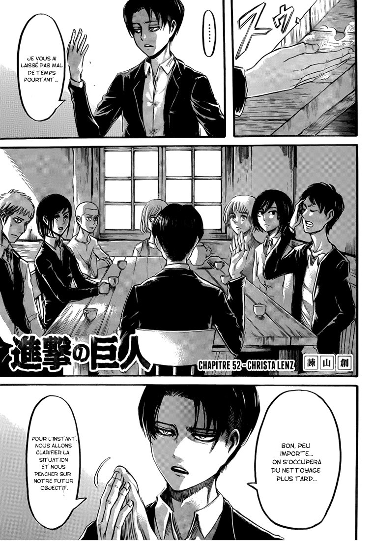 Lecture en ligne Shingeki No Kyojin 52 page 2