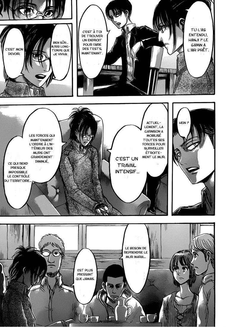 Lecture en ligne Shingeki No Kyojin 52 page 6
