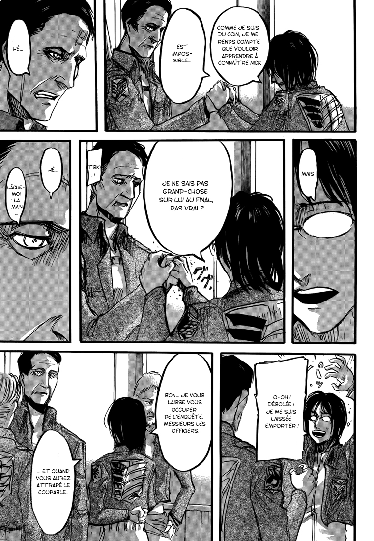 Lecture en ligne Shingeki No Kyojin 52 page 20