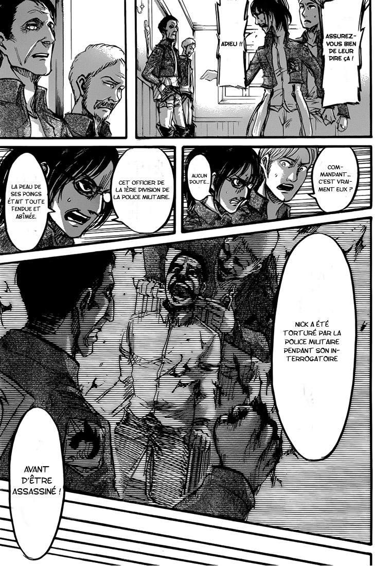 Lecture en ligne Shingeki No Kyojin 52 page 22