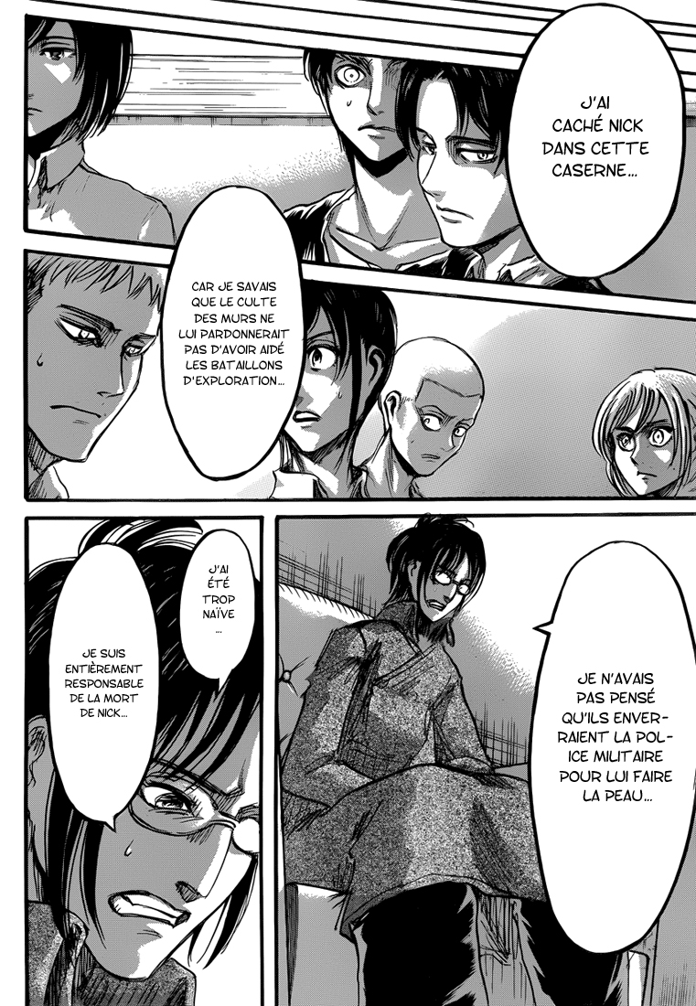 Lecture en ligne Shingeki No Kyojin 52 page 23