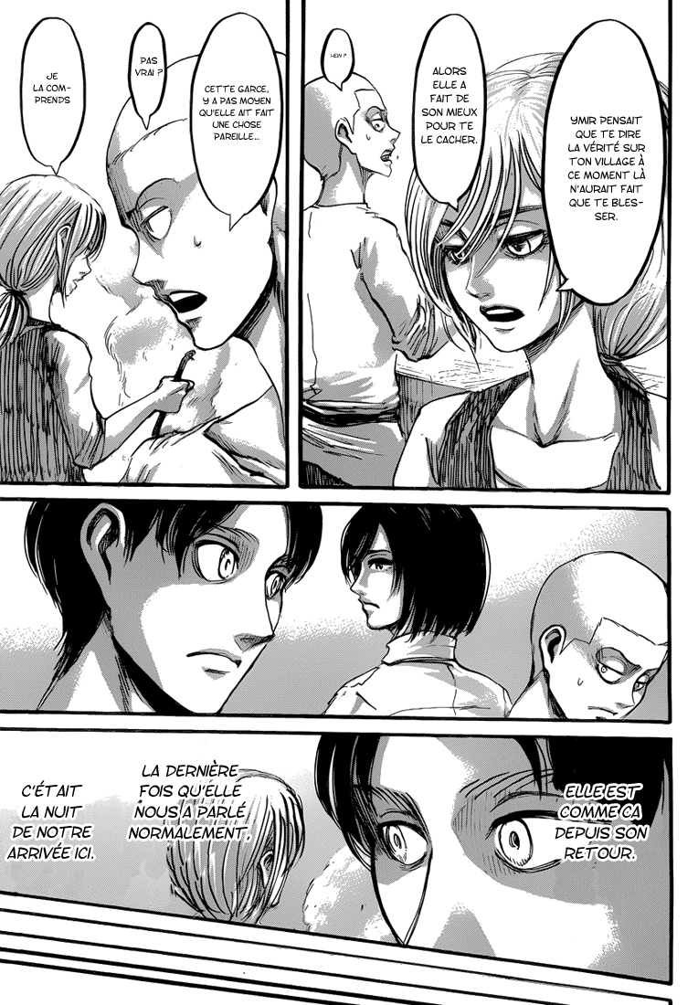 Lecture en ligne Shingeki No Kyojin 52 page 32