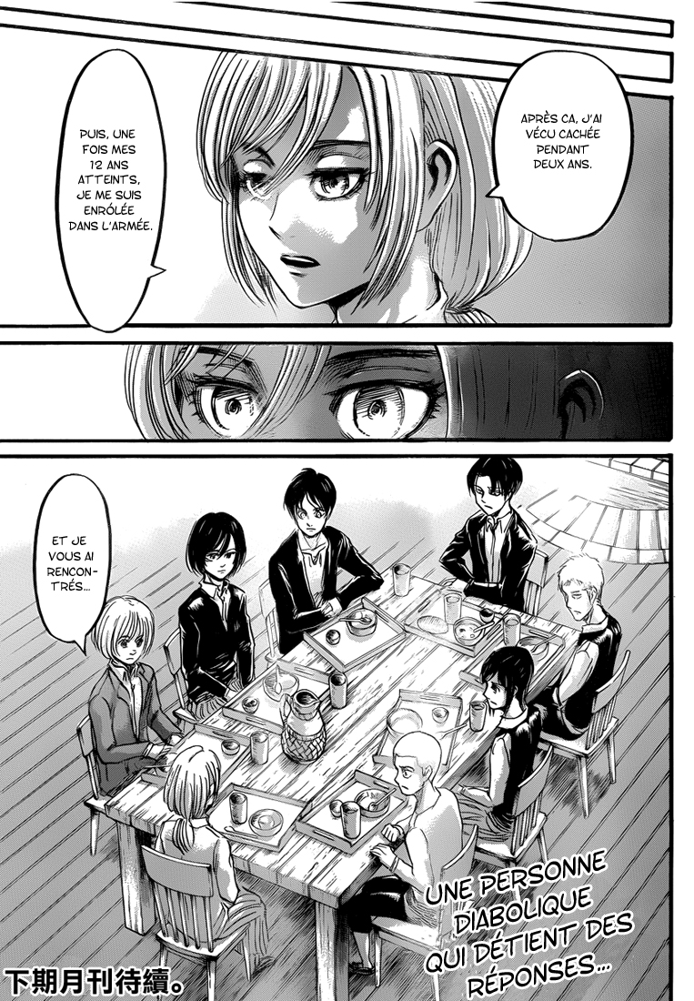 Lecture en ligne Shingeki No Kyojin 52 page 46