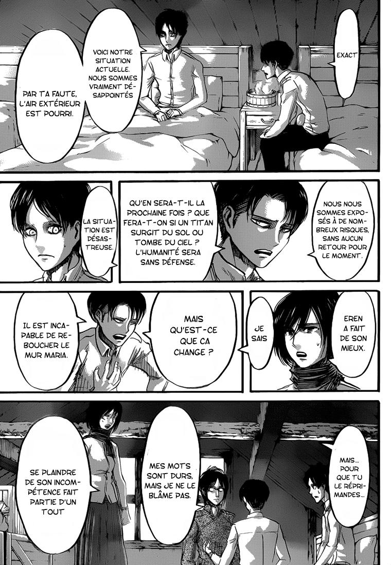 Lecture en ligne Shingeki No Kyojin 53 page 16
