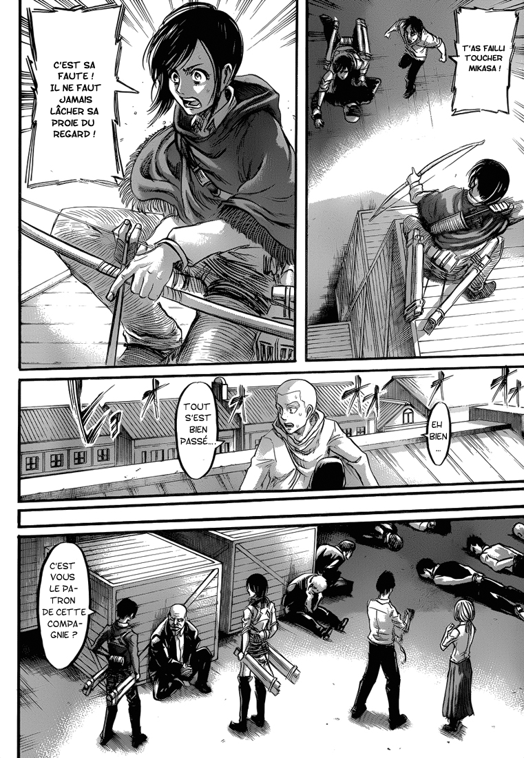 Lecture en ligne Shingeki No Kyojin 54 page 23