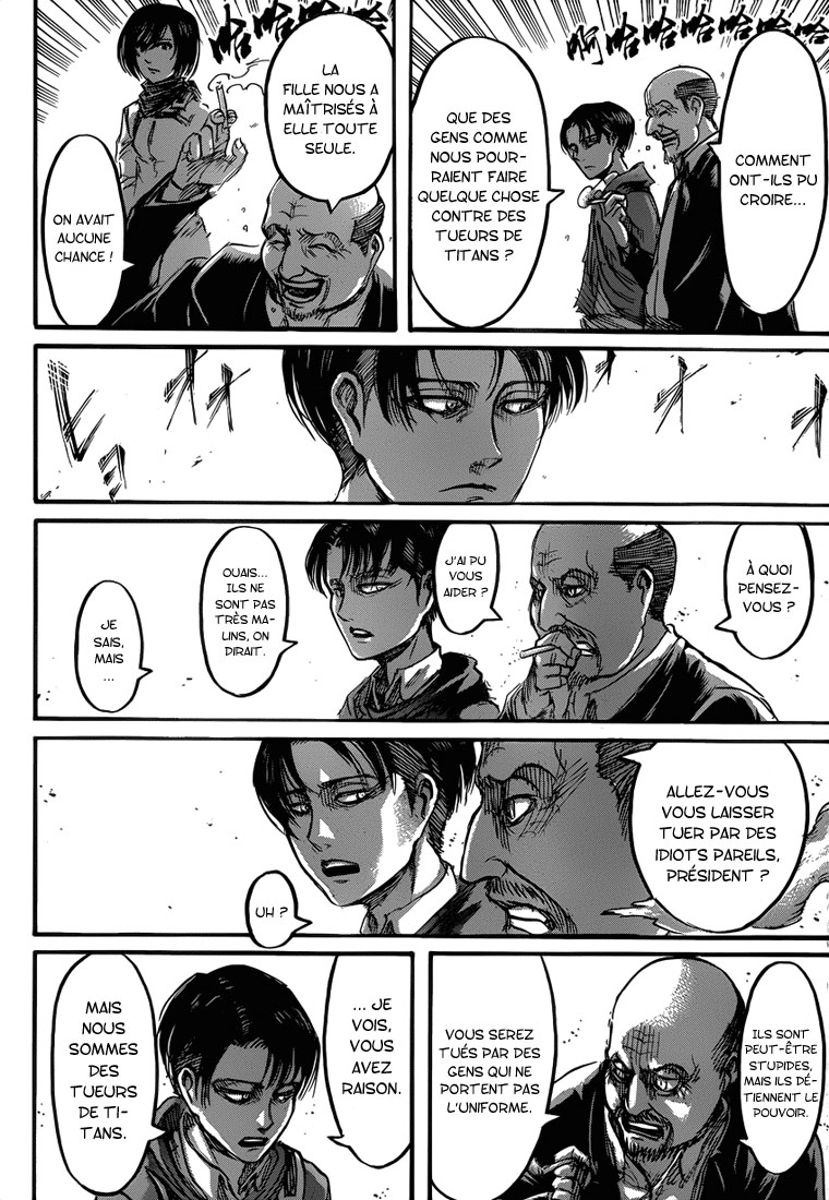 Lecture en ligne Shingeki No Kyojin 54 page 29