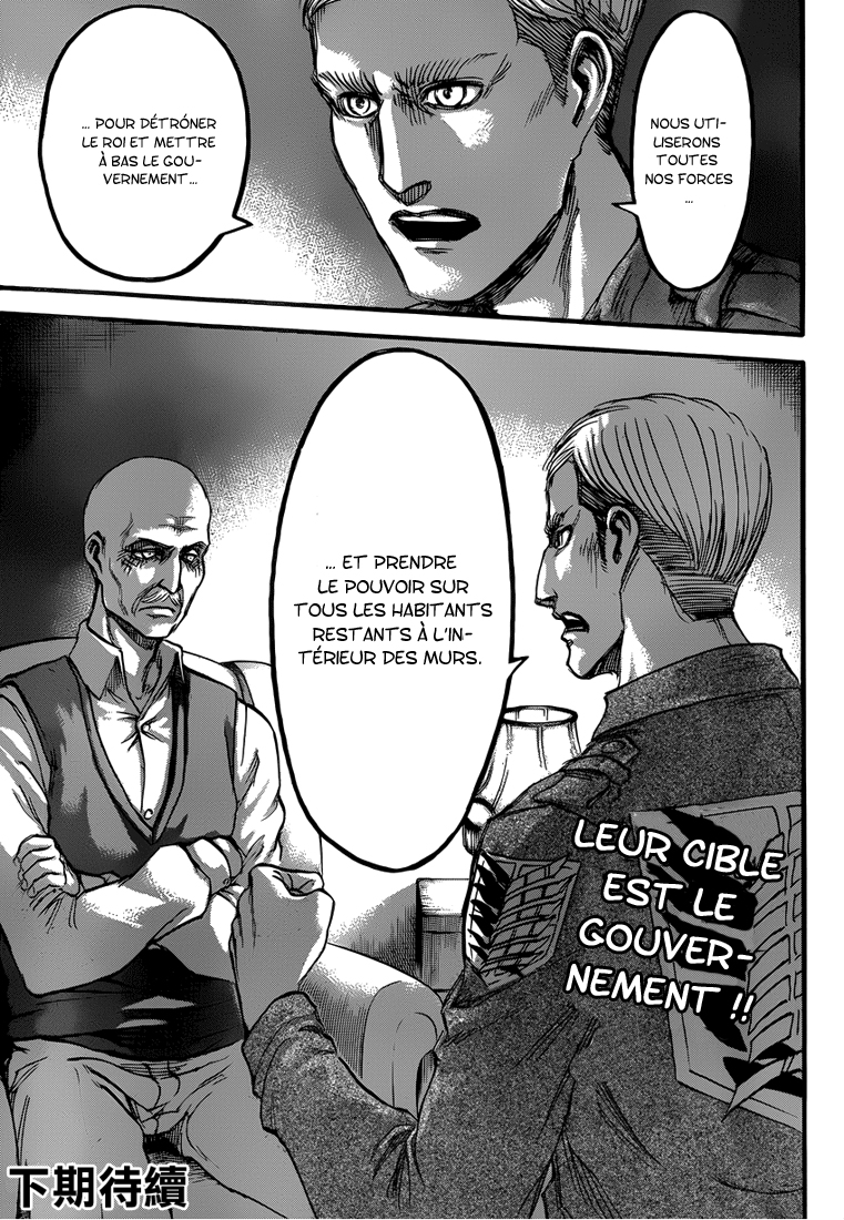 Lecture en ligne Shingeki No Kyojin 54 page 42
