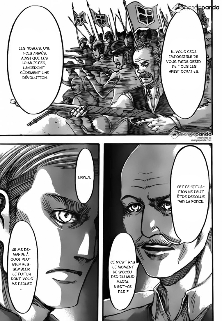 Lecture en ligne Shingeki No Kyojin 55 page 9