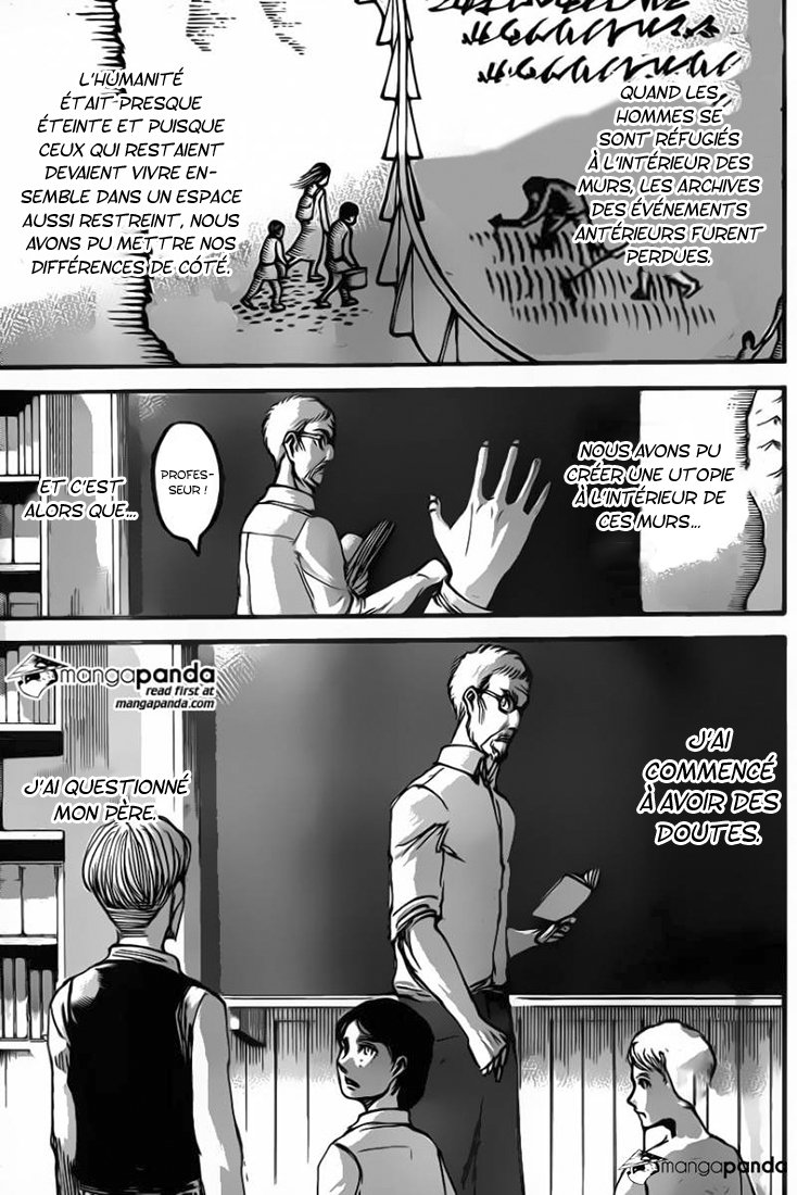 Lecture en ligne Shingeki No Kyojin 55 page 13