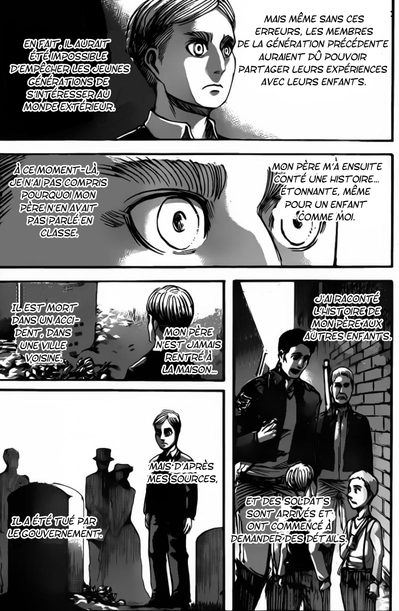 Lecture en ligne Shingeki No Kyojin 55 page 15