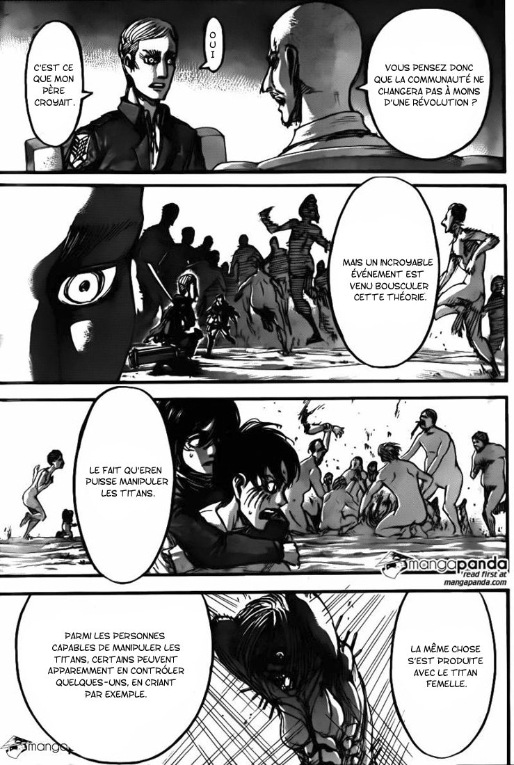 Lecture en ligne Shingeki No Kyojin 55 page 17