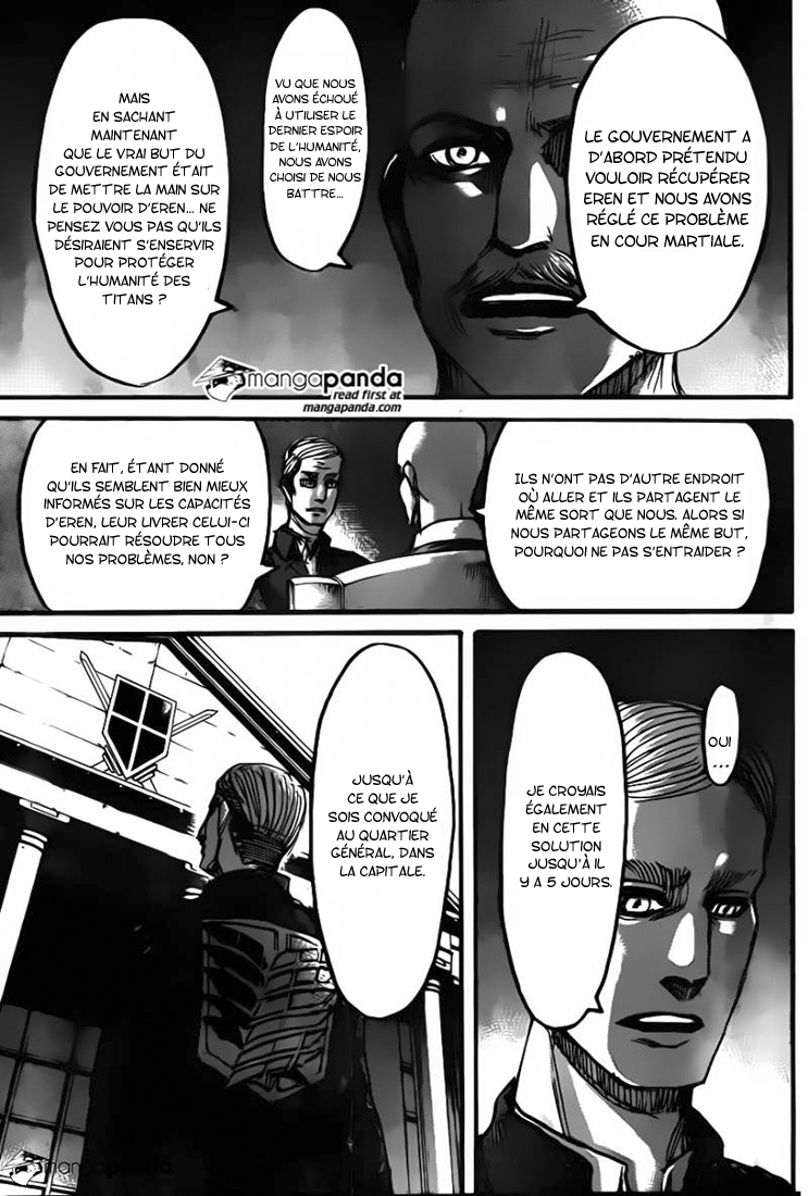 Lecture en ligne Shingeki No Kyojin 55 page 19