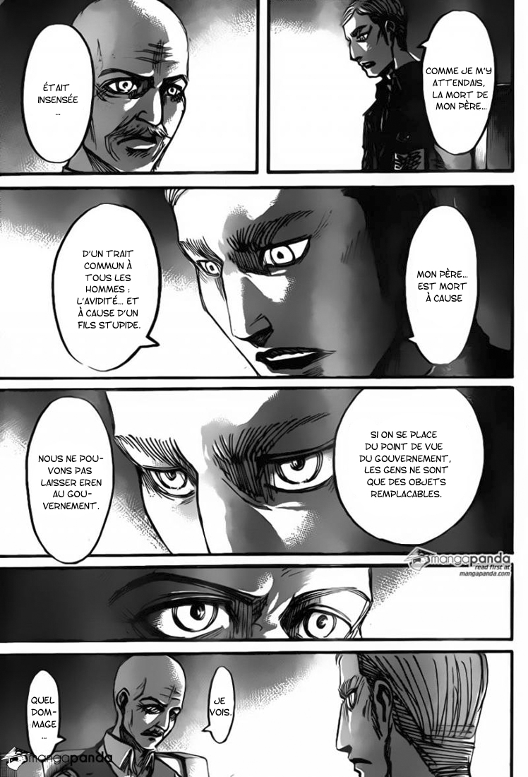 Lecture en ligne Shingeki No Kyojin 55 page 21
