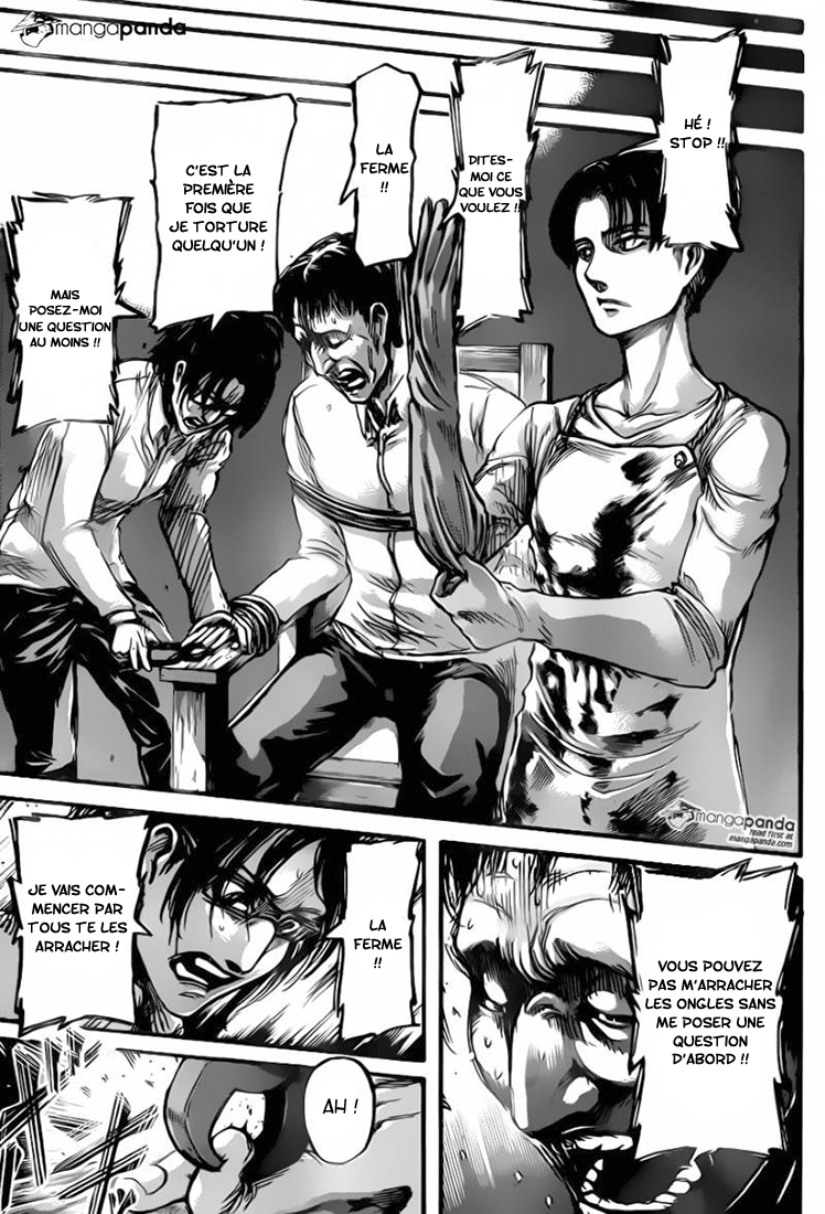 Lecture en ligne Shingeki No Kyojin 55 page 23