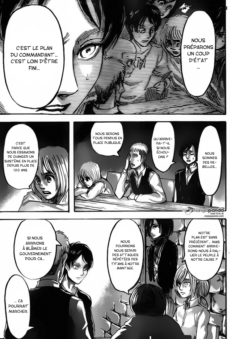Lecture en ligne Shingeki No Kyojin 55 page 25