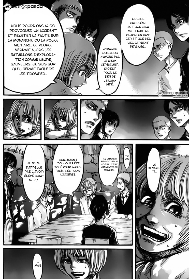 Lecture en ligne Shingeki No Kyojin 55 page 26