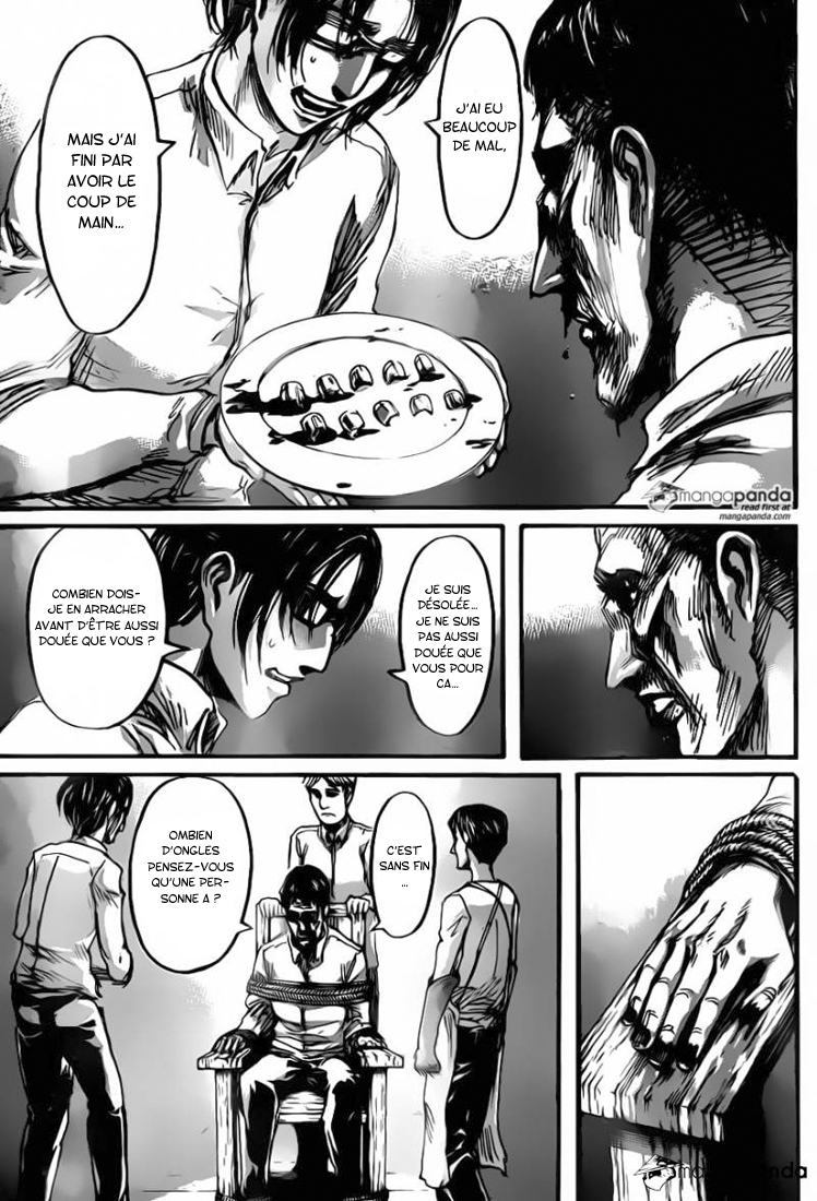 Lecture en ligne Shingeki No Kyojin 55 page 29