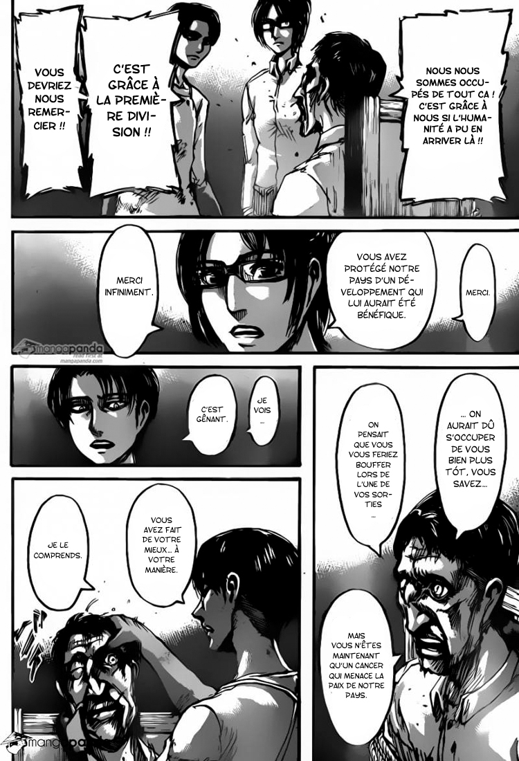Lecture en ligne Shingeki No Kyojin 55 page 32