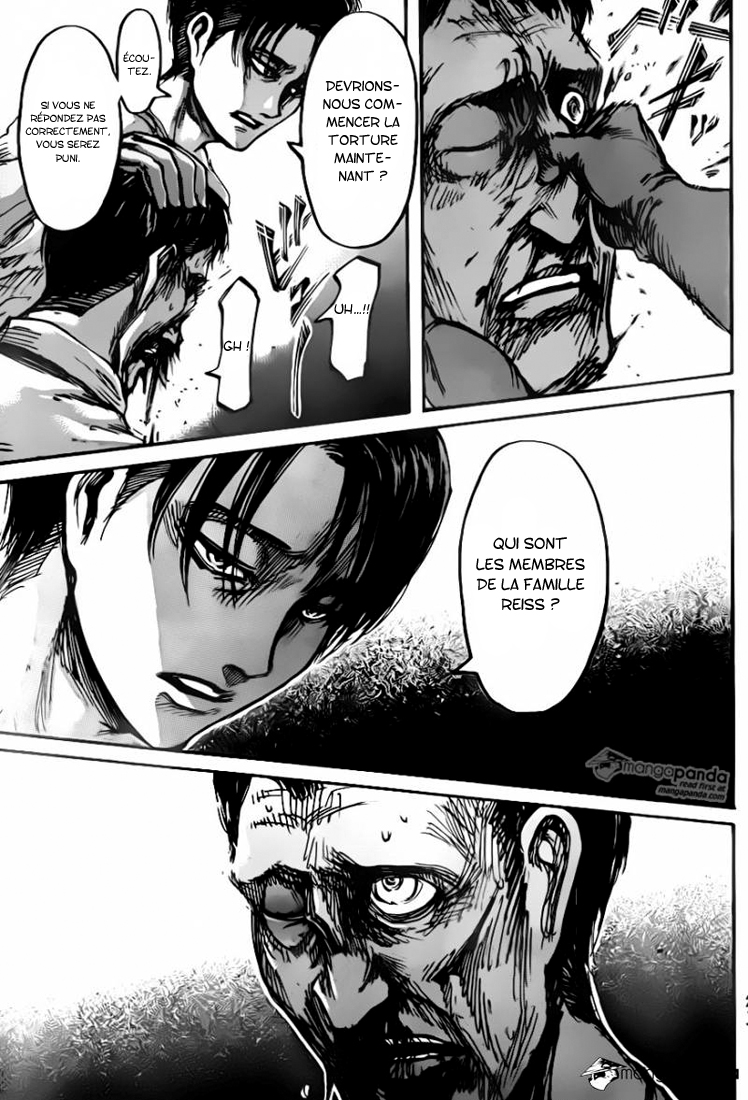 Lecture en ligne Shingeki No Kyojin 55 page 33