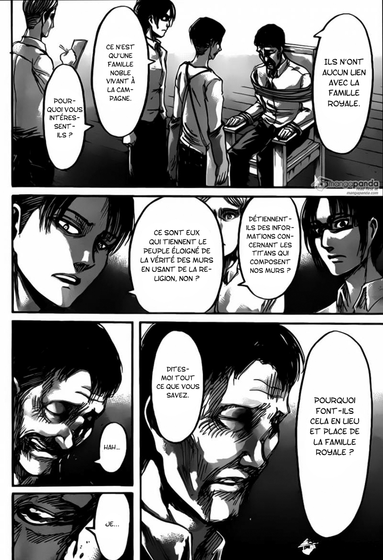 Lecture en ligne Shingeki No Kyojin 55 page 34