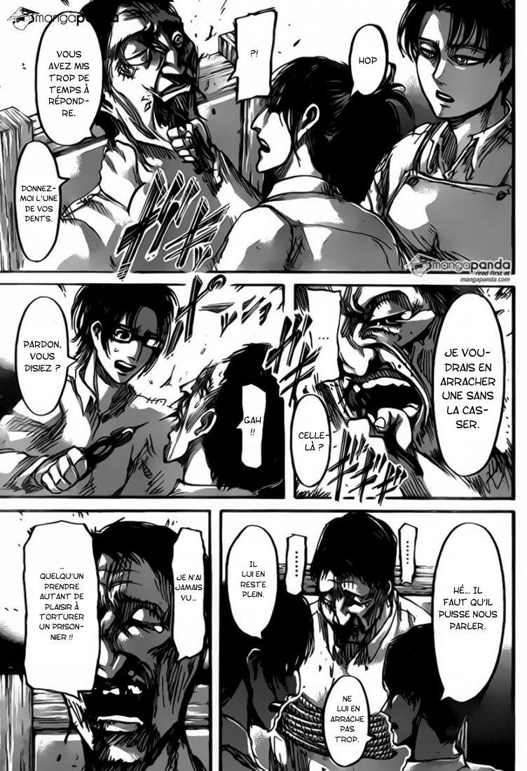 Lecture en ligne Shingeki No Kyojin 55 page 35