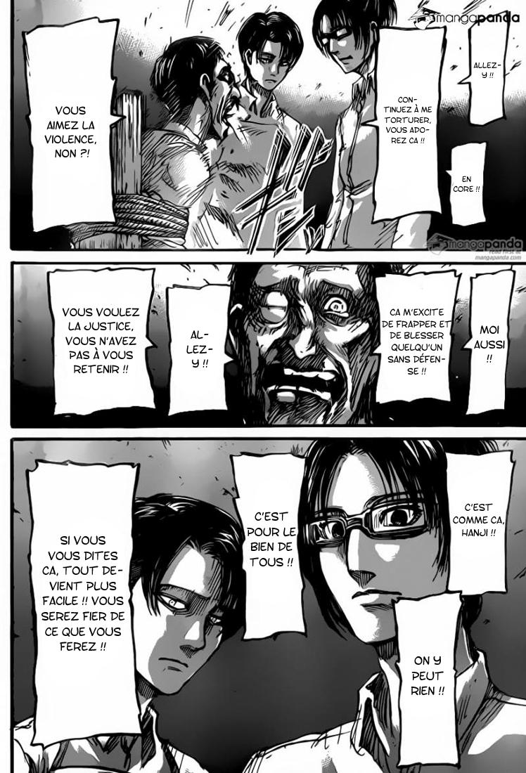 Lecture en ligne Shingeki No Kyojin 55 page 36
