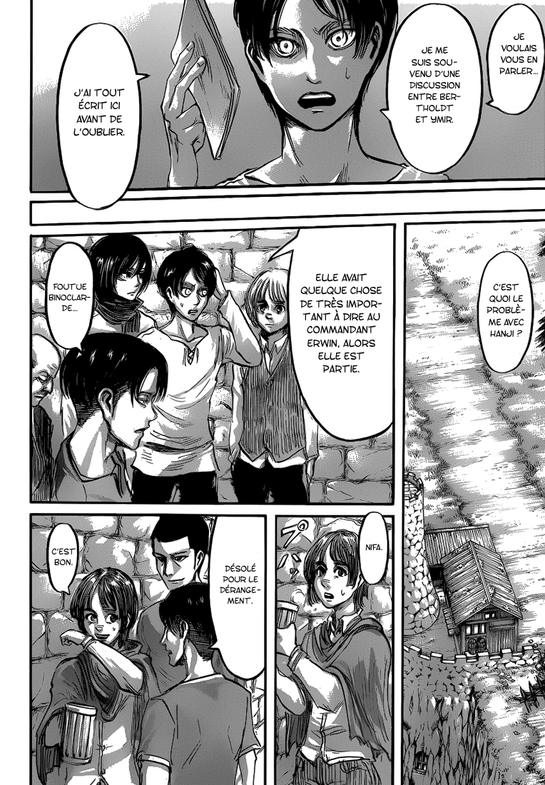 Lecture en ligne Shingeki No Kyojin 56 page 11
