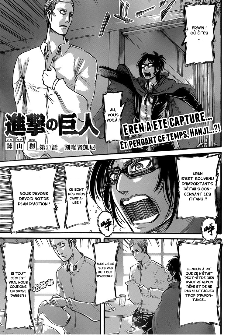 Lecture en ligne Shingeki No Kyojin 57 page 2