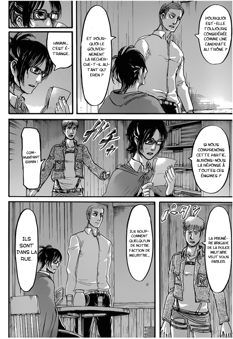 Lecture en ligne Shingeki No Kyojin 57 page 11