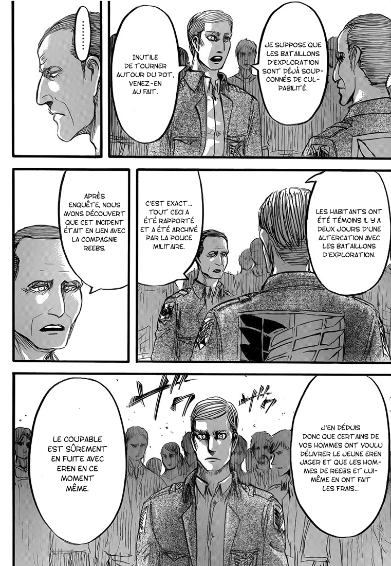 Lecture en ligne Shingeki No Kyojin 57 page 17