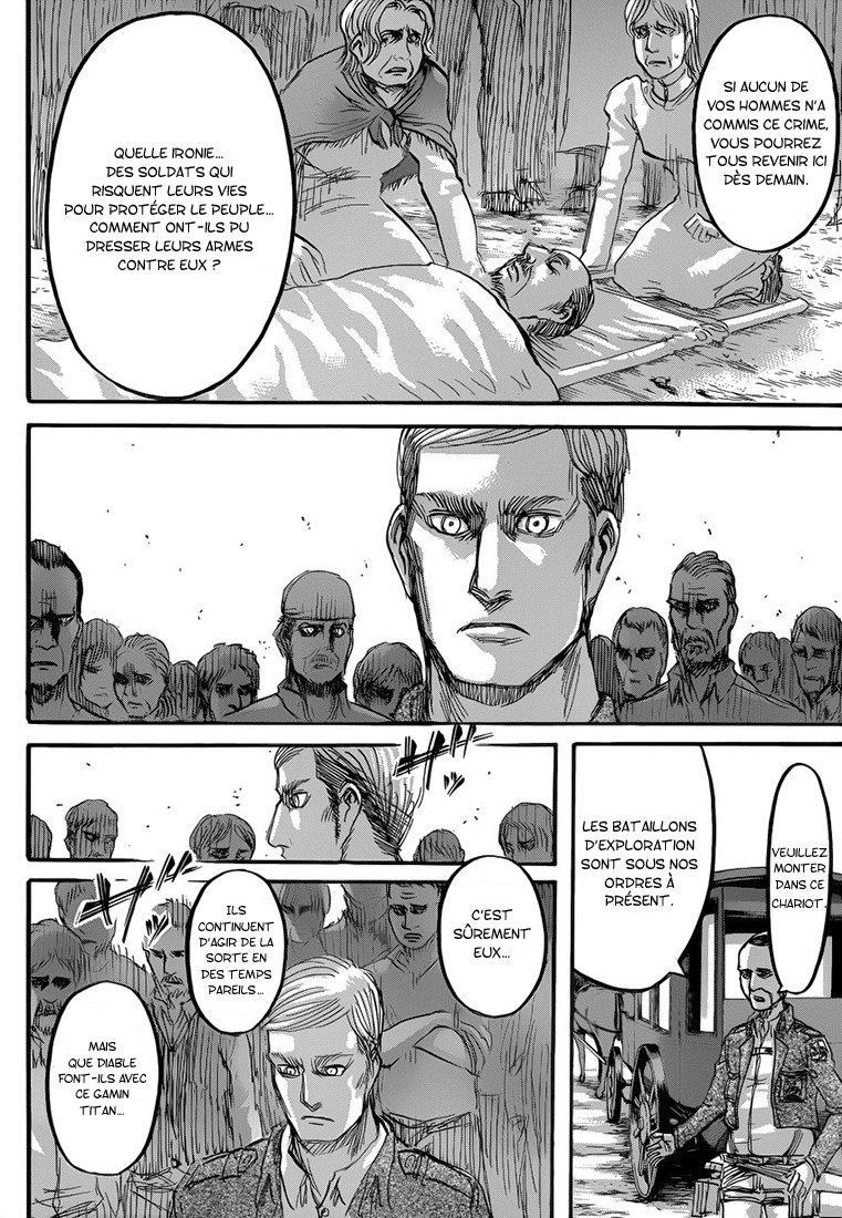 Lecture en ligne Shingeki No Kyojin 57 page 19