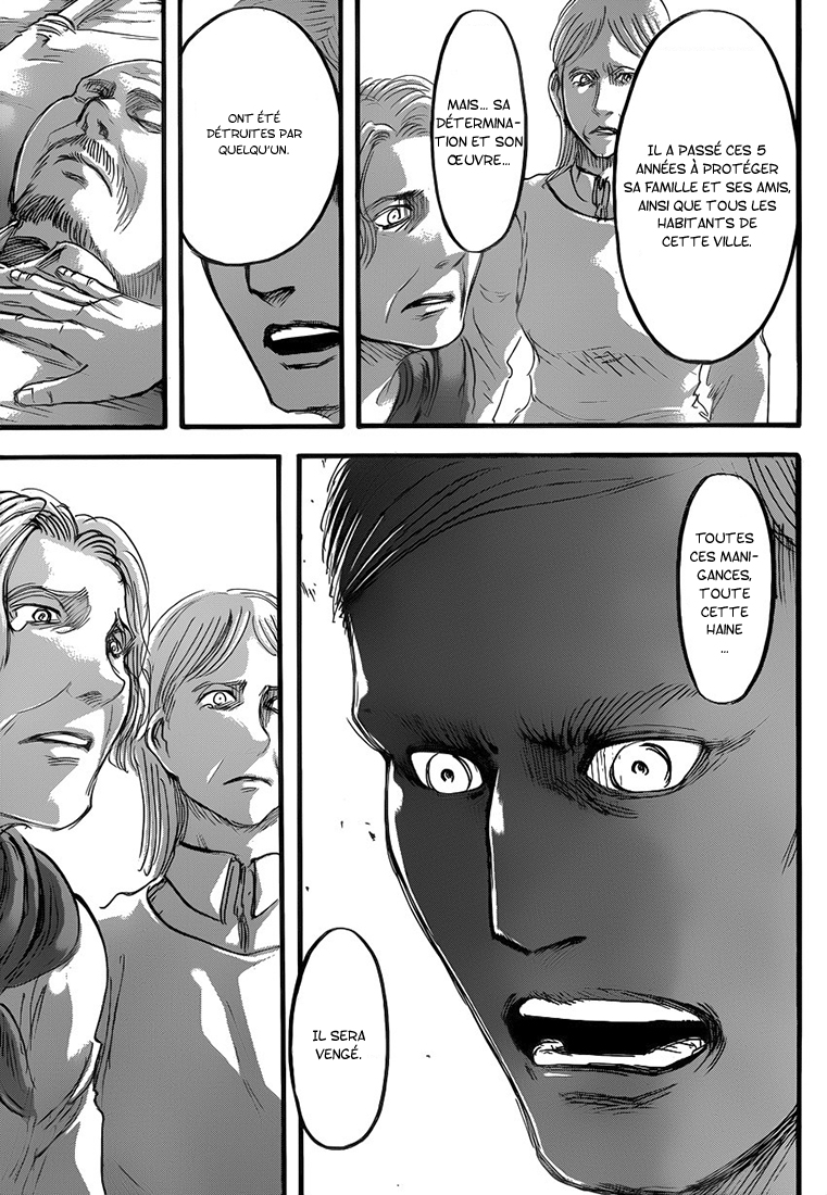 Lecture en ligne Shingeki No Kyojin 57 page 22
