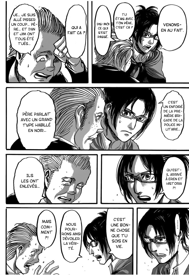 Lecture en ligne Shingeki No Kyojin 57 page 25