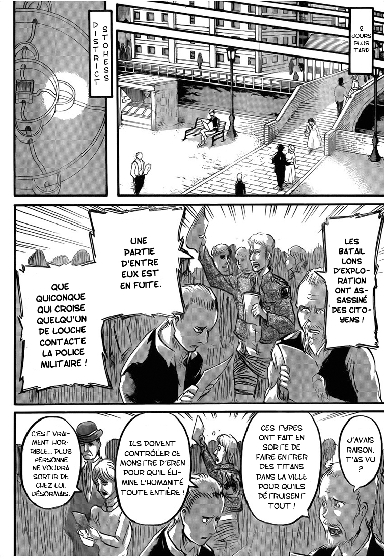 Lecture en ligne Shingeki No Kyojin 57 page 29