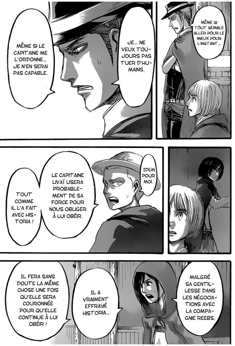 Lecture en ligne Shingeki No Kyojin 57 page 33