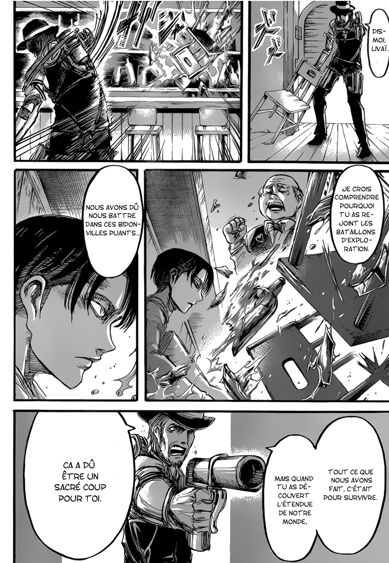 Lecture en ligne Shingeki No Kyojin 58 page 15