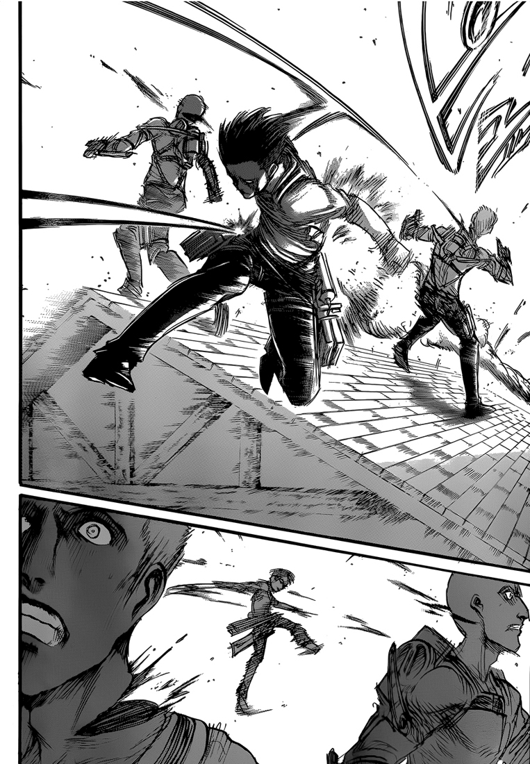 Lecture en ligne Shingeki No Kyojin 58 page 23