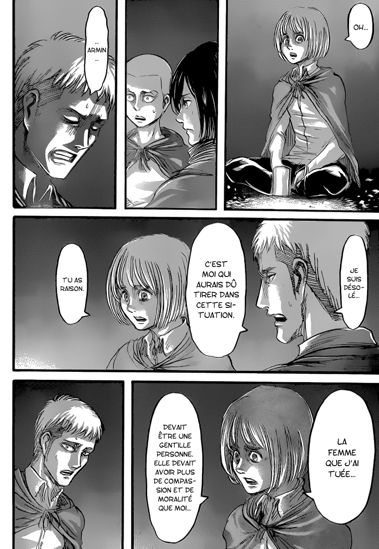 Lecture en ligne Shingeki No Kyojin 59 page 15