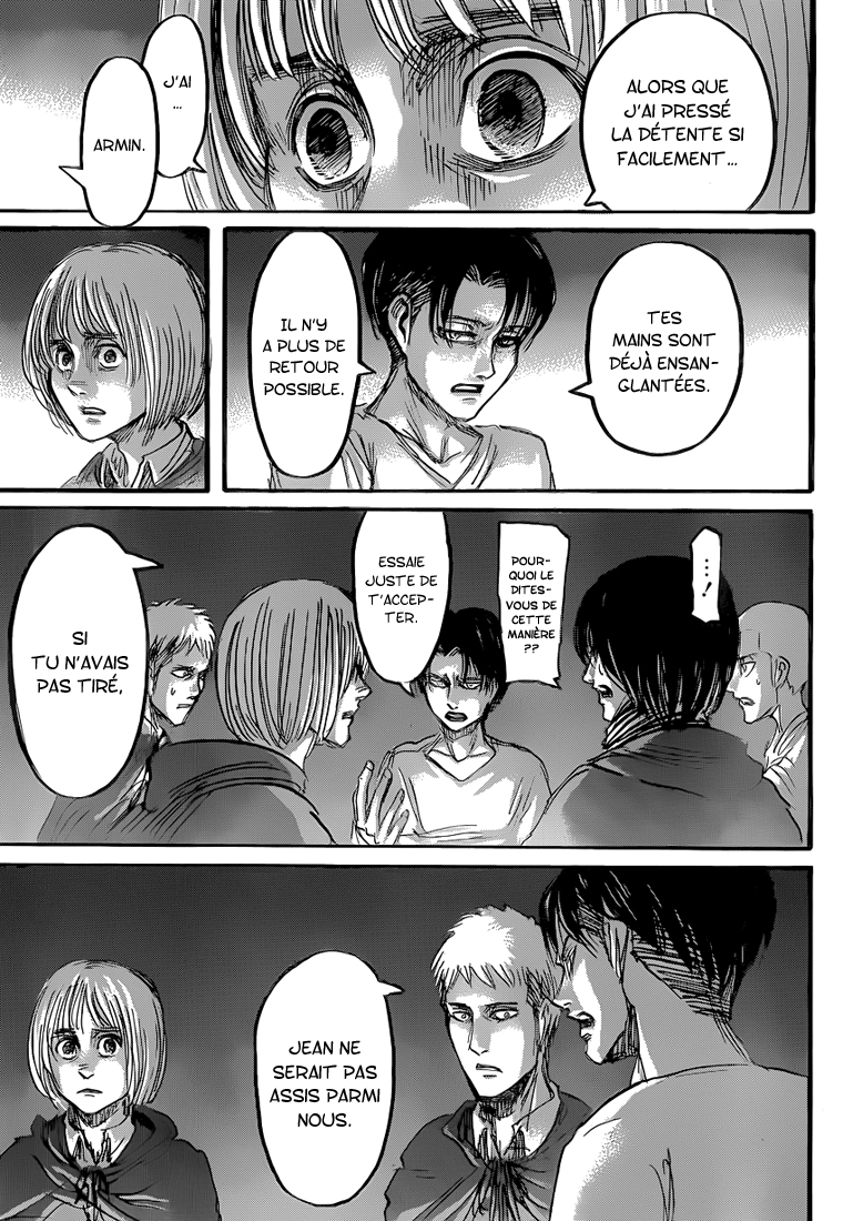 Lecture en ligne Shingeki No Kyojin 59 page 16