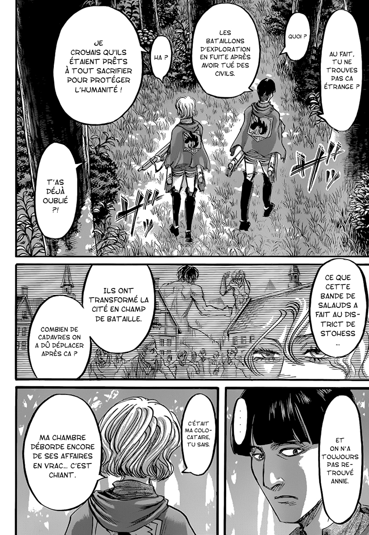 Lecture en ligne Shingeki No Kyojin 59 page 21