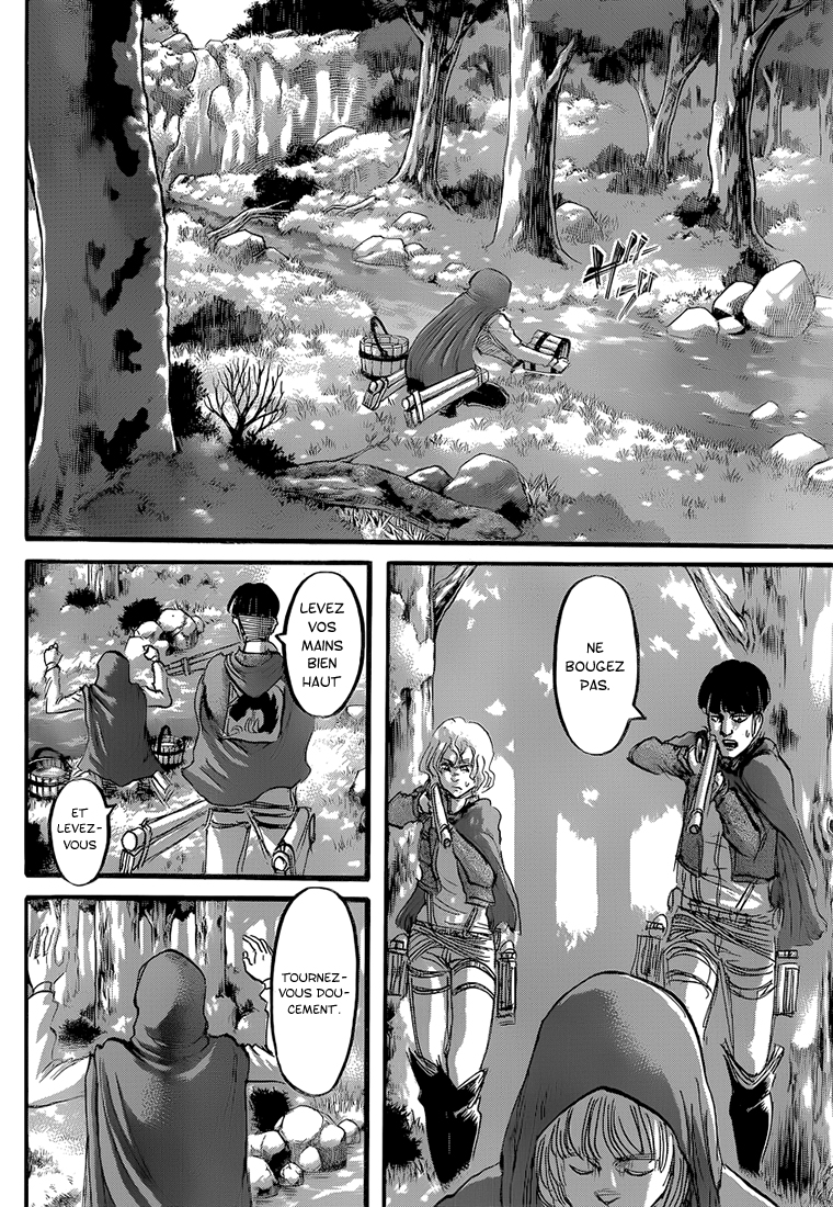 Lecture en ligne Shingeki No Kyojin 59 page 23