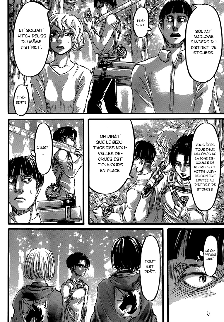 Lecture en ligne Shingeki No Kyojin 59 page 27