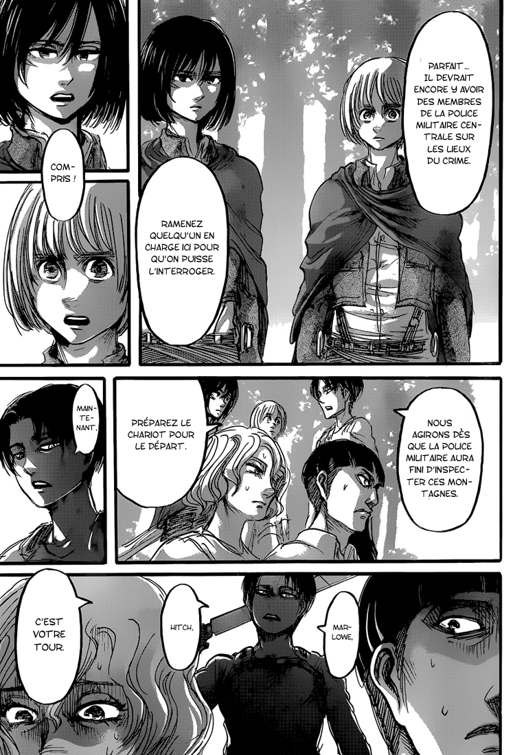Lecture en ligne Shingeki No Kyojin 59 page 28