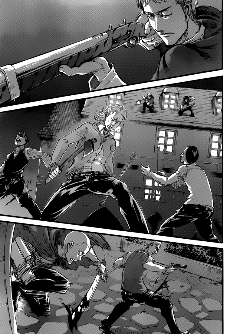 Lecture en ligne Shingeki No Kyojin 60 page 6