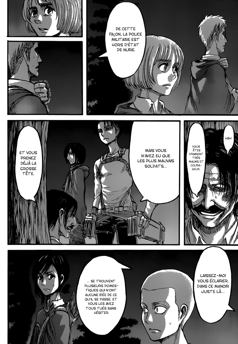 Lecture en ligne Shingeki No Kyojin 60 page 7